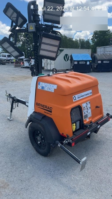 2023 Generac MLT2 Diesel, Flex Switch 120V Input, Powerzone Controller, 
(4) 320W LED Lights, 4kW Generator, 39.9 Gal Fuel Tank, 2" Ball, T3