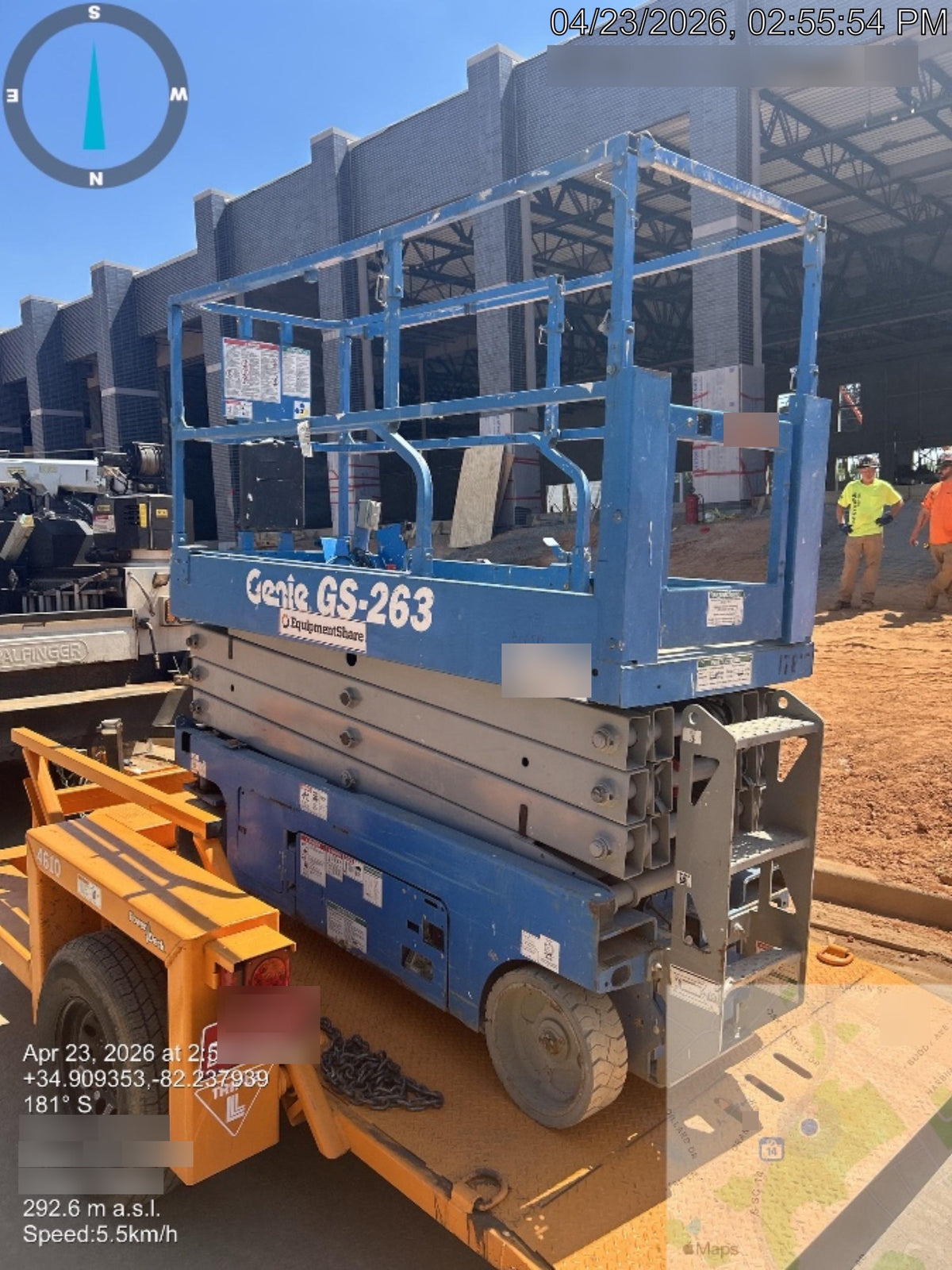 2018 Genie GS-2632 Genie GS-2632 w/Fixed Rail, Chain Entry
