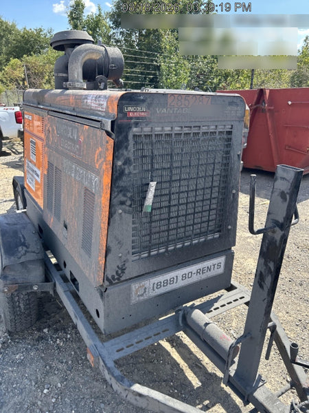 2022 Lincoln Electric Vantage 549X Crosslink Technology, Trailer Mounted, ES Decals, T3