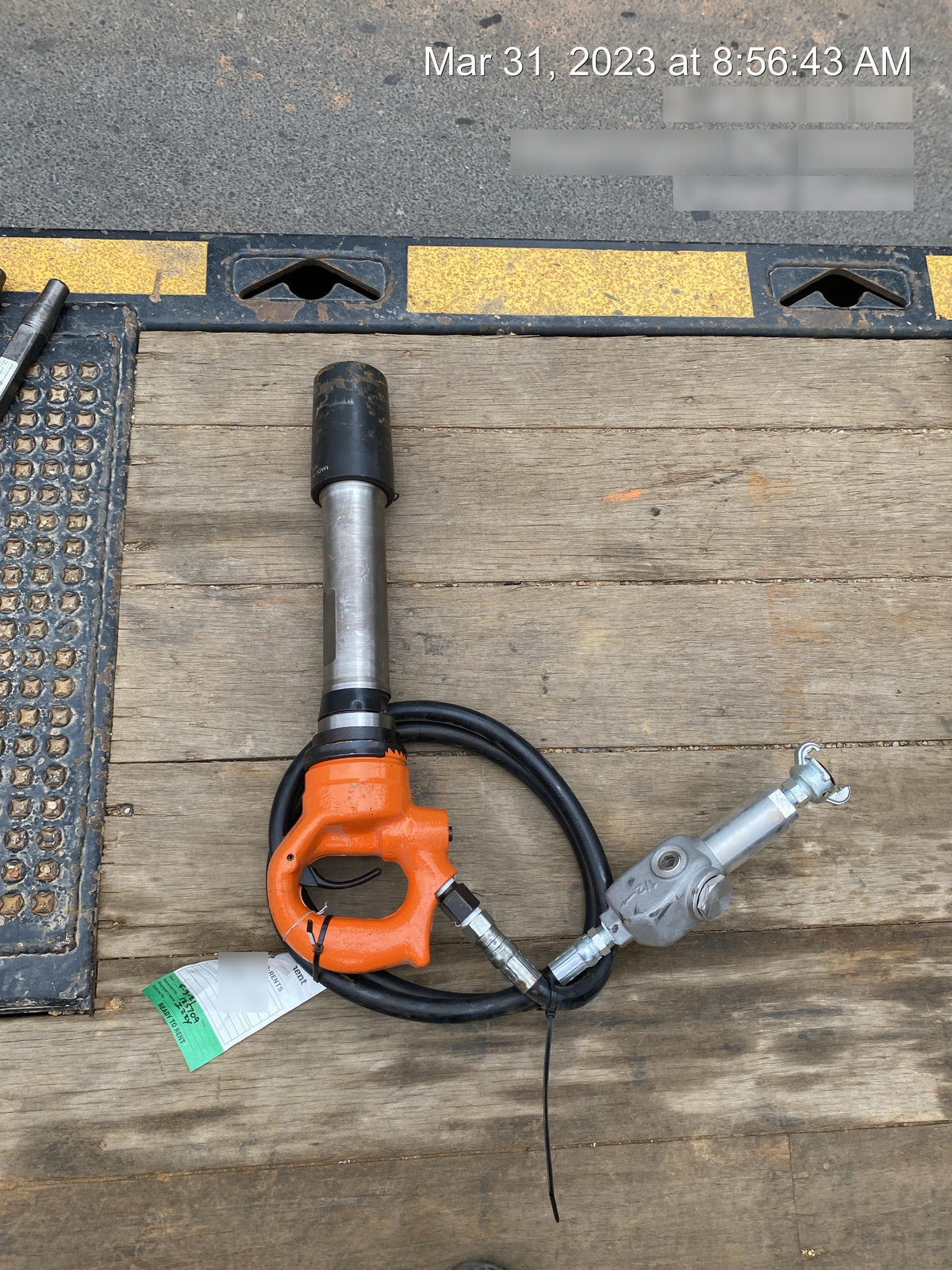 2021 MICHIGAN PNEUMATIC MP-133-ORANGE-NEP