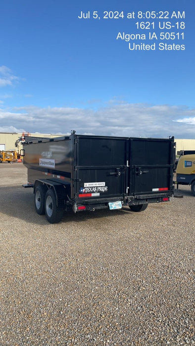 2024 TEXAS PRIDE TRAILERS DT714416KBP