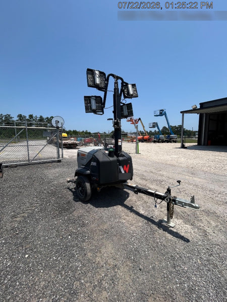 2024 Wacker Neuson LTT4 Diesel, Kohler KDW702, Deep Sea Controller, Auto Start, LED 320W, Bypass Outlet, T3
