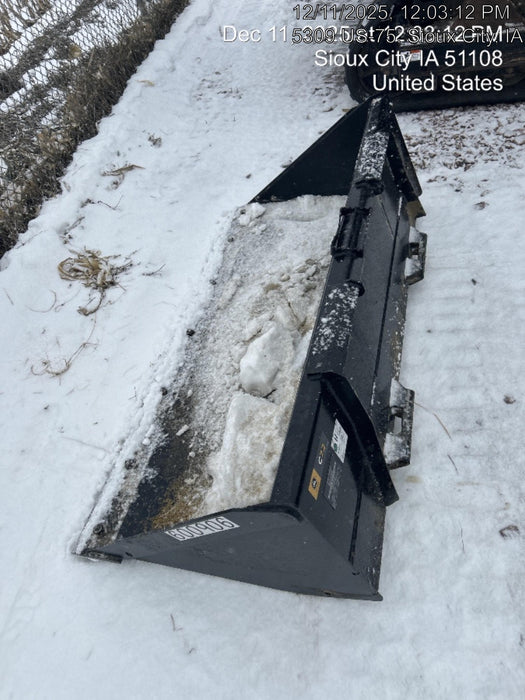 2025 JOHN DEERE 72" Skid Loader Bucket - John Deere C72