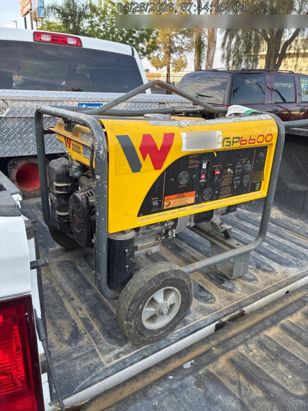 2019 WACKER NEUSON GP6600A
