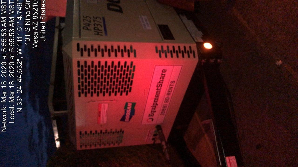 2019 DOOSAN P425/HP375WCU-T4F