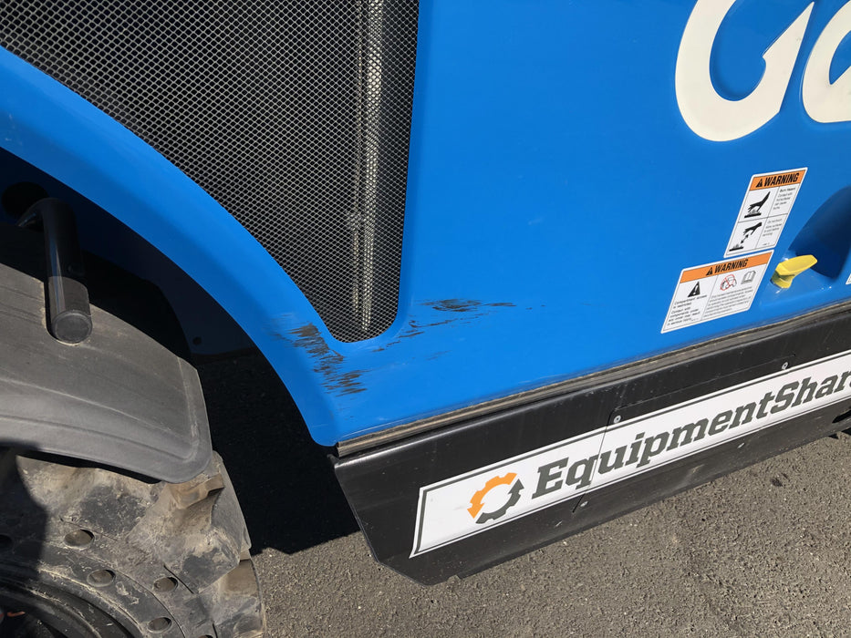 2019 Genie GTH-5519 Canopy, Solid RT Tires, LED Work Lights, Beacon 48" Carriage, 48" Forks