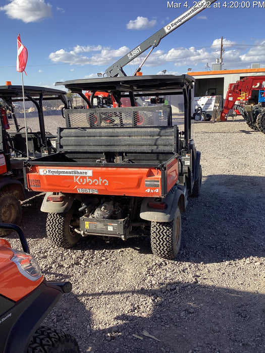 Kubota RTV-X1140W-H Plastic Canopy, Windshield Acrylic Clear, LED Strobe Light, Wire Harness Kit, Back up Alarm