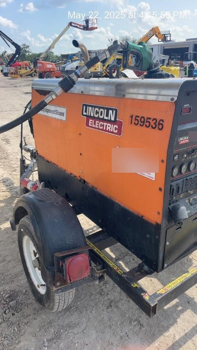 2021 Lincoln Electric Vantage 322 Vantage 322 Ready Pak 3 w/ Decals, ORANGE (includes trailer, cable rack, fender light kit) NO Telematics