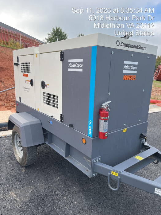 2022 ATLAS COPCO QAS 70