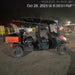 2019 Kubota RTV-X1140W-H 4wd Utility Cart, LED Strobe, Windshield Tempered Glass, Plastic Canopy, Wire Harness Kit, Backup Alarm
