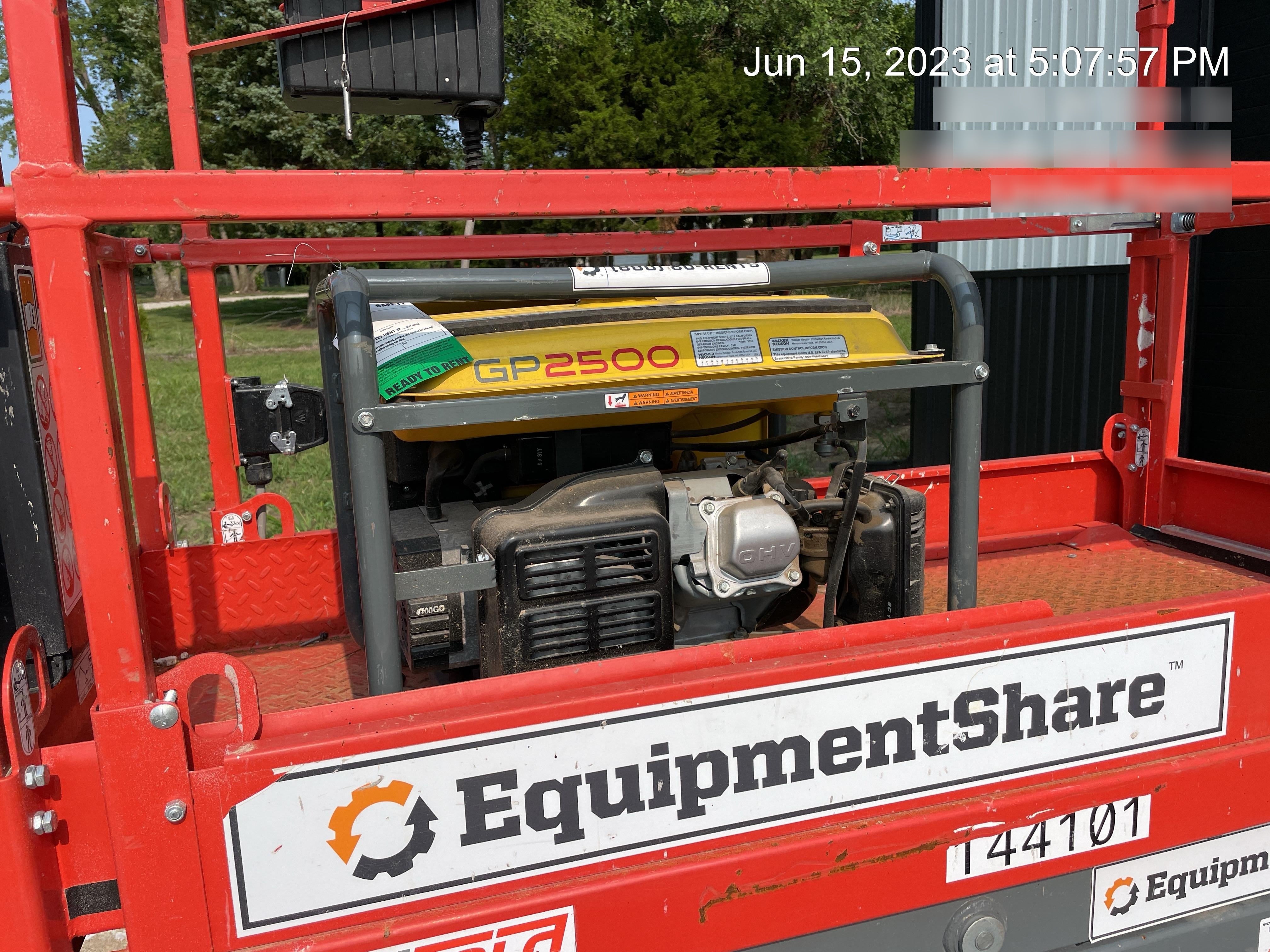 2020 WACKER NEUSON GP2500A