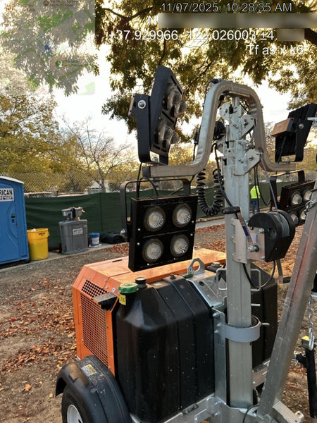 2024 Wanco WLTT-4MM4K Diesel, Deep Sea Controller, Shore Power Plug, Auto Start, (4) 350W LED Floodlights, 4kW Generator, 60 Gal Fuel Tank, 2" Ball, T3