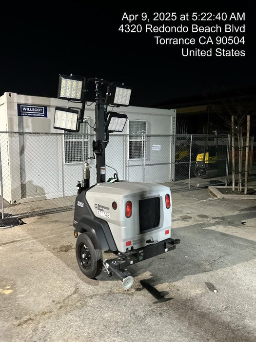 2024 Wacker Neuson LTT4 Diesel, Kohler KDW702, Deep Sea Controller, Auto Start, LED 320W, Bypass Outlet, T3