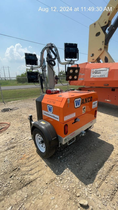2024 Wanco WLTT-4MM4K Diesel, Deep Sea Controller, Shore Power Plug, Auto Start, (4) 350W LED Floodlights, 4kW Generator, 60 Gal Fuel Tank, 2" Ball, T3