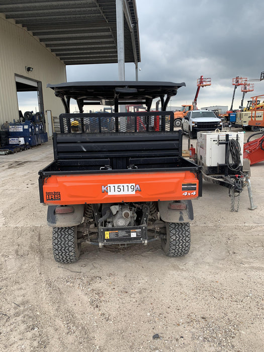 2020 Kubota RTV-X1140W-H Canopy, 4-Seater, Diesel, Windshield Acrylic Clear, Strobe Light, Backup Alarm