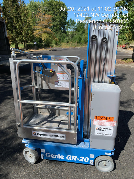 2021 GENIE GR-20