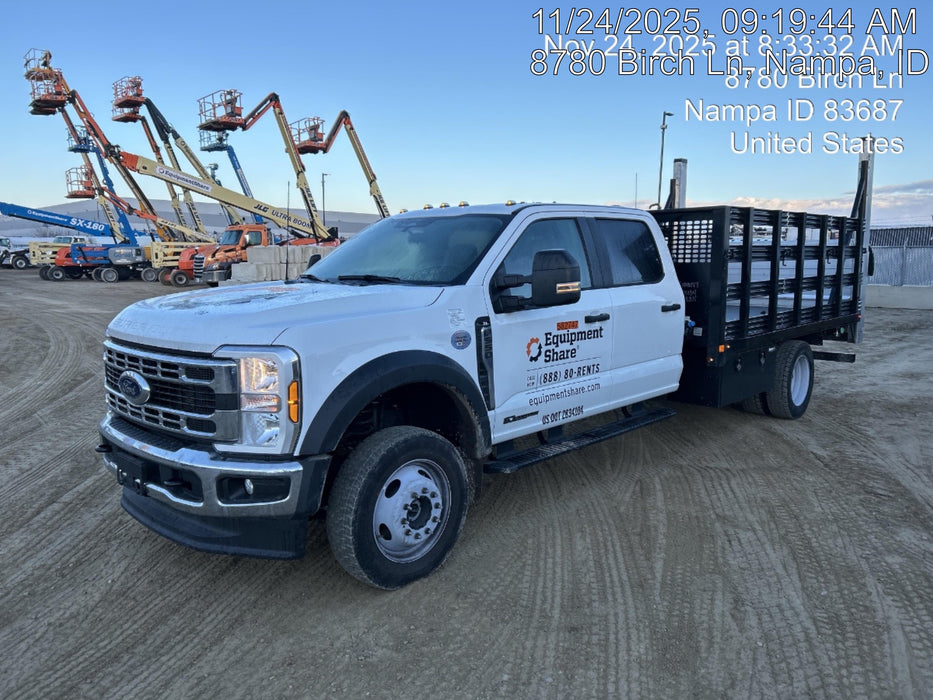2024 FORD F550 Stake Bed - Rental
