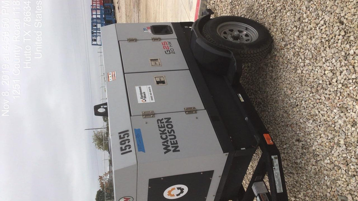 2018 WACKER NEUSON G25