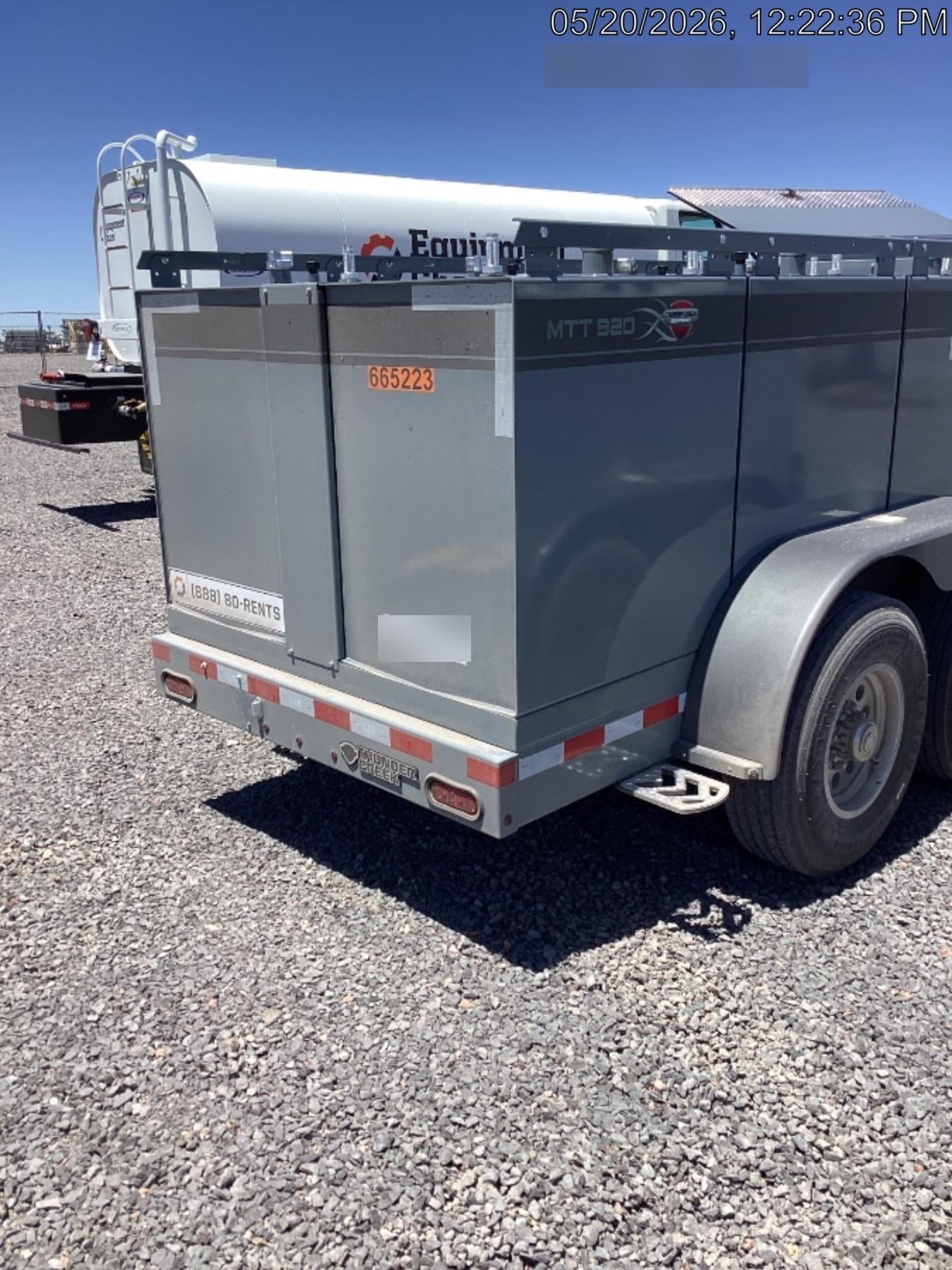 2026 THUNDER CREEK MTT920 - Hazmat not required