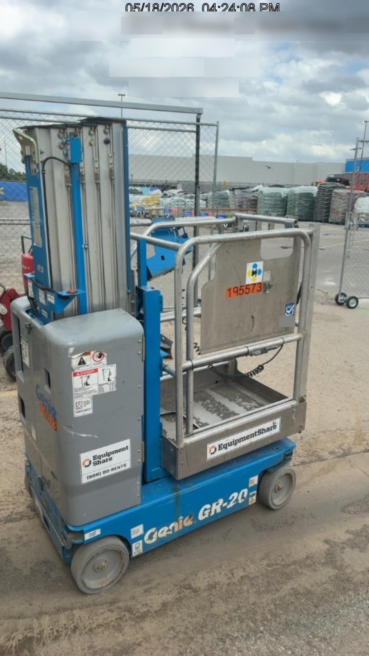 2021 GENIE GR-20