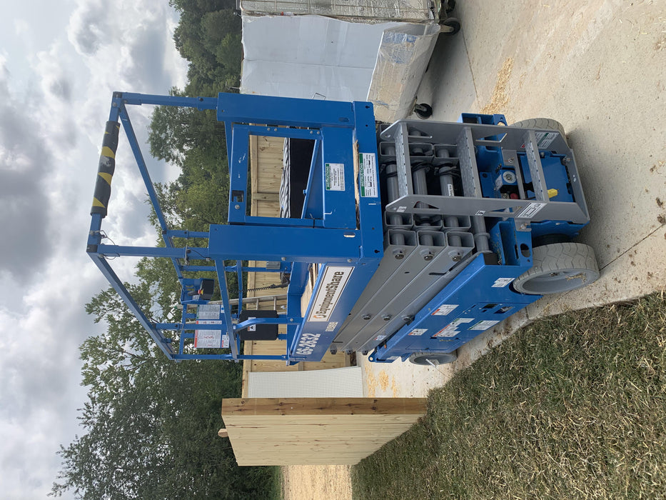 2020 Genie GS-2632 Solid NM Tires, Folding Rails with Half-Height Swing Gate, Beacon