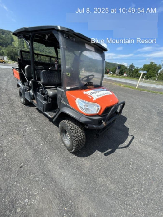 2022 Kubota RTV-X1140W-H Plastic Canopy, Windshield Acrylic Clear, LED Strobe Light, Wire Harness Kit, Back up Alarm