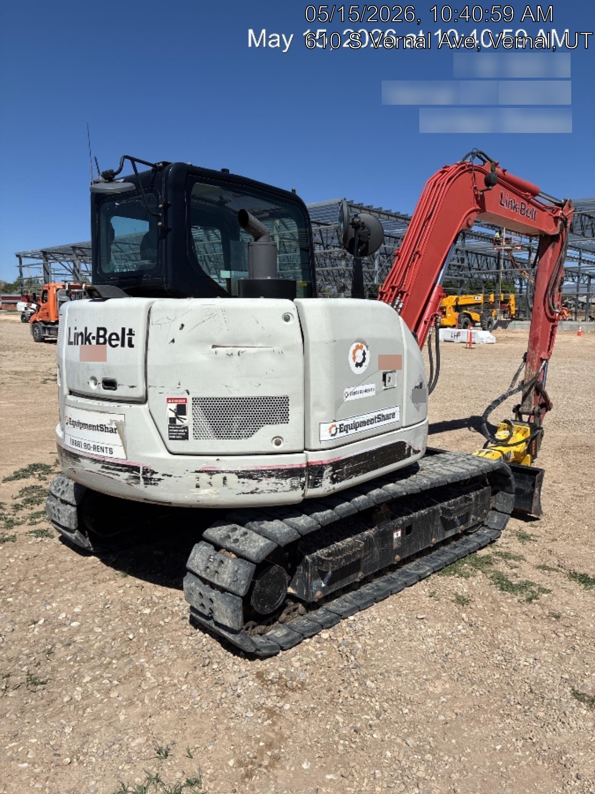 2020 Link-Belt 80X3EX EXC, 7'2" ARM, 17.7" RT, MFH(PJ)