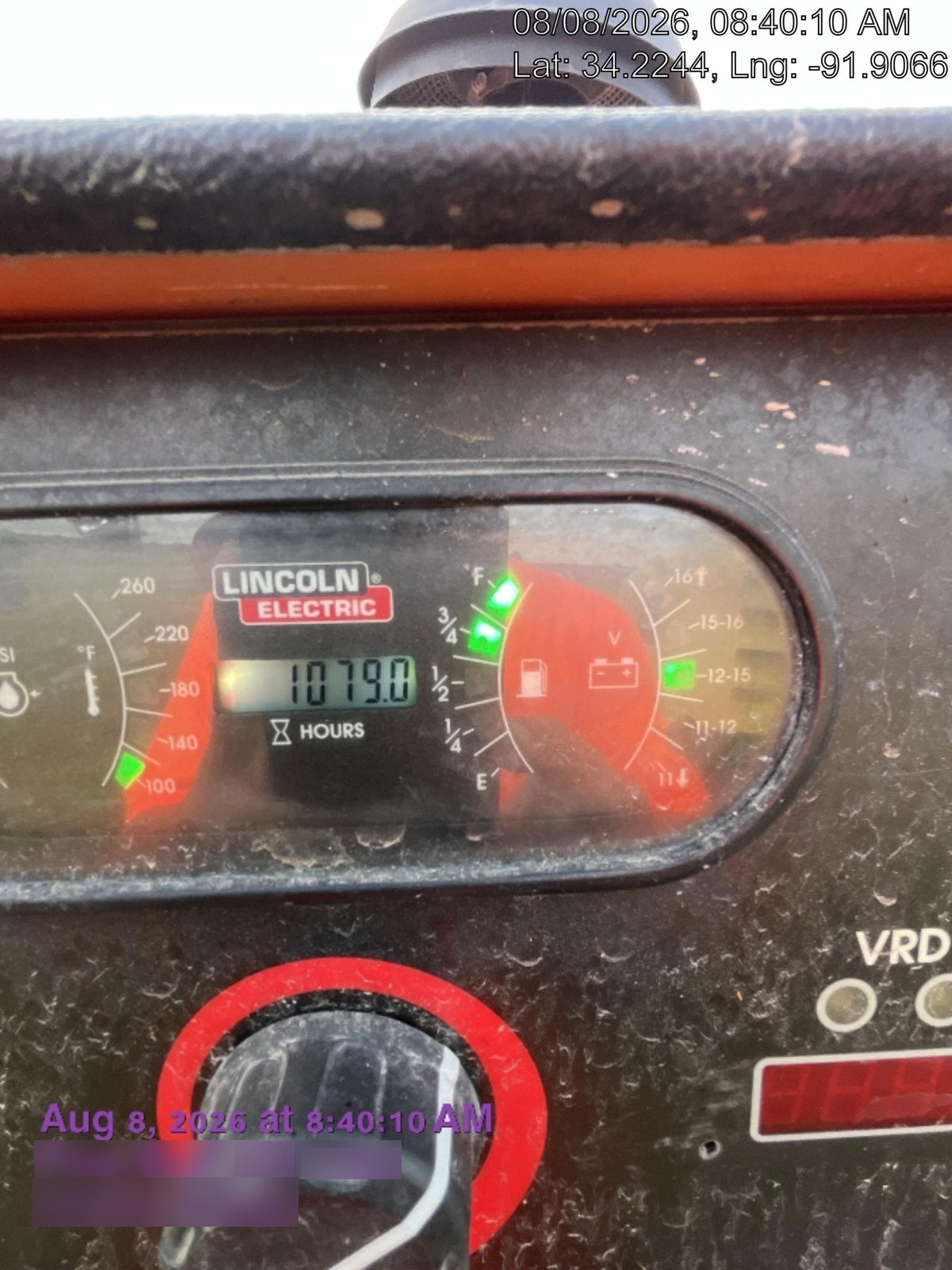 2022 Lincoln Electric Vantage 549X Crosslink Technology, Trailer Mounted, ES Decals, T3