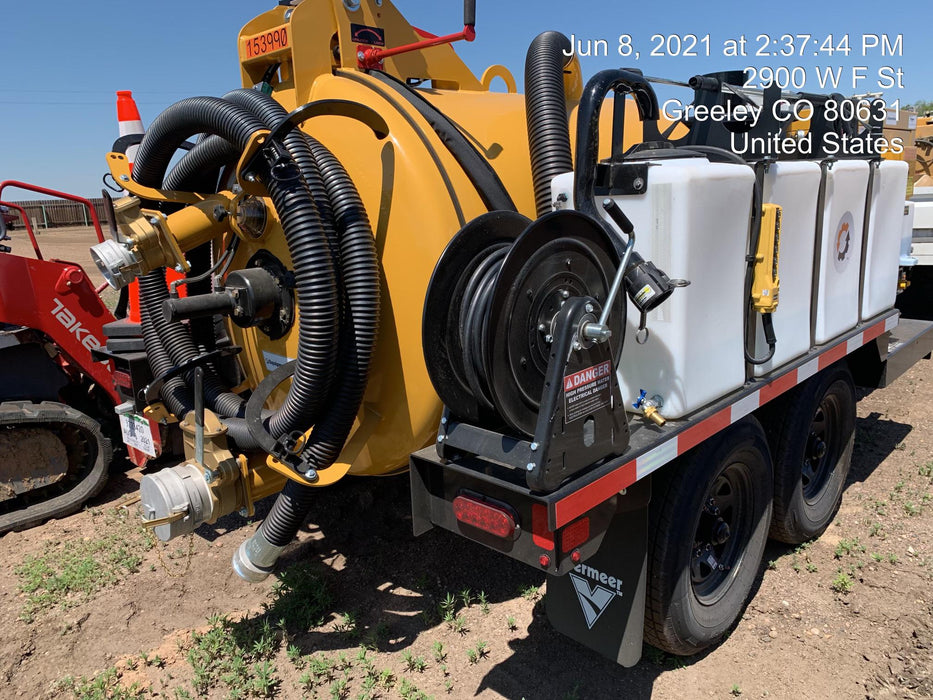 2021 Vac-Tron LP573XDT T4 Koehler Diesel Engine, 500 Gallon Debris Tank, x2 100 Gallon Water Tanks