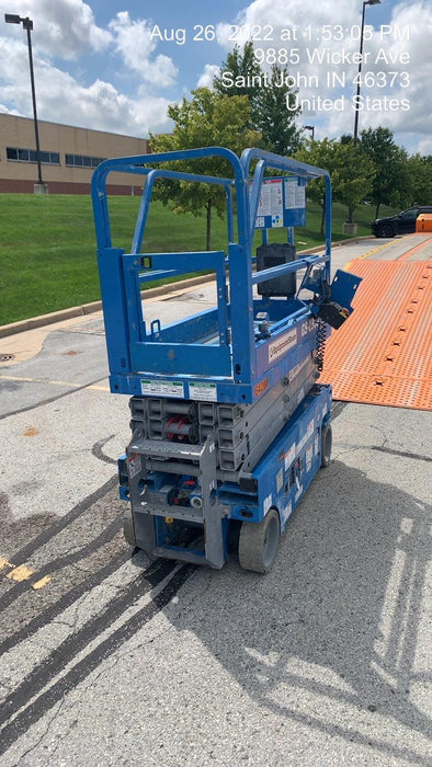 2020 Genie GS-1930 Solid Non Marking Tires, Beacon, Folding rails with half height swing gate