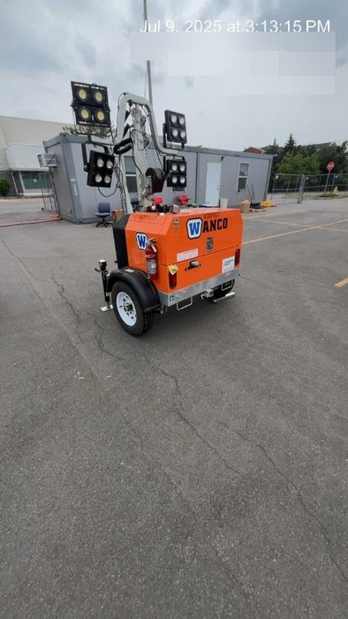 2024 Wanco WLTT-4MM4K Diesel, Deep Sea Controller, Shore Power Plug, Auto Start, (4) 350W LED Floodlights, 4kW Generator, 60 Gal Fuel Tank, 2" Ball, T3
