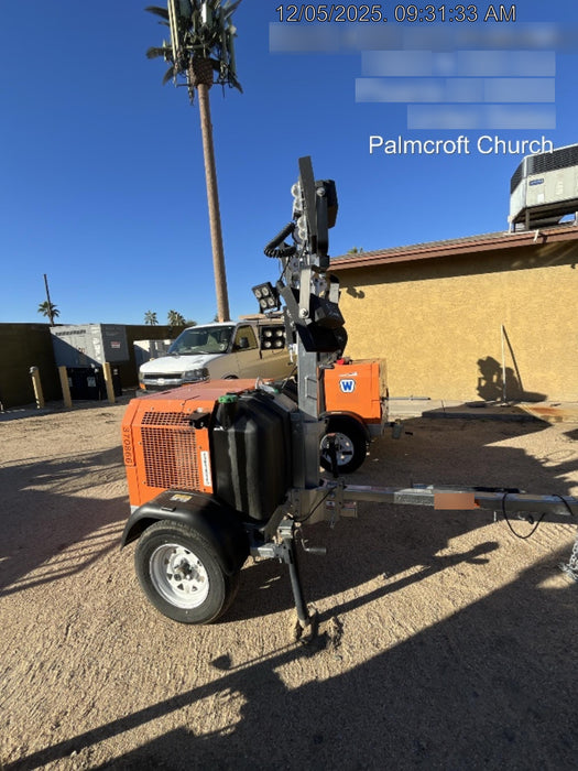 2023 Wanco WLTT-4MM4K Diesel, Deep Sea Controller, Shore Power Plug, Auto Start, (4) 350W LED Floodlights, 4kW Generator, 60 Gal Fuel Tank, 2" Ball, T3