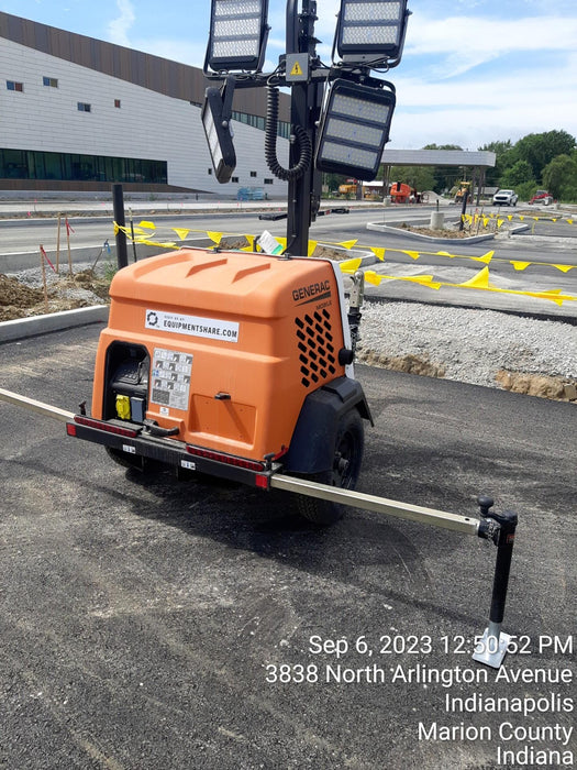 2023 Generac MLT2 Diesel, Flex Switch 120V Input, Powerzone Controller, (4) 320W LED Lights, 4kW Generator, 39.9 Gal Fuel Tank, 2" Ball, T3