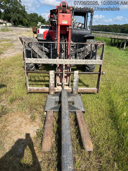 2019 Manitou MTA10055 Canopy, 120 HP, Solid Tires, Work Lights, Lift Hook, Auxiliary Hydraulics, 66" Carriage and 60" Forks