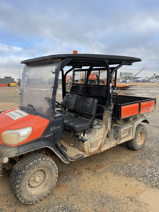 2022 Kubota RTV-X1140W-H Plastic Canopy, Windshield Acrylic Clear, LED Strobe Light, Wire Harness Kit, Back up Alarm