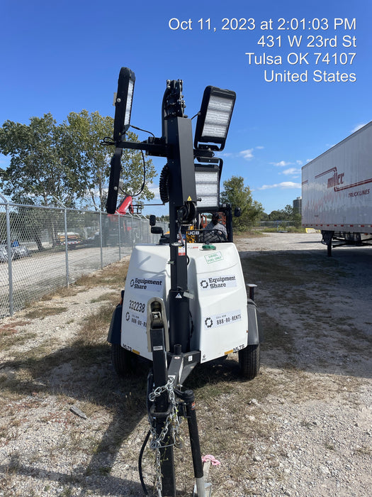 2023 Generac MLT2 Diesel, Flex Switch 120V Input, Powerzone Controller, (4) 320W LED Lights, 4kW Generator, 39.9 Gal Fuel Tank, 2" Ball, T3