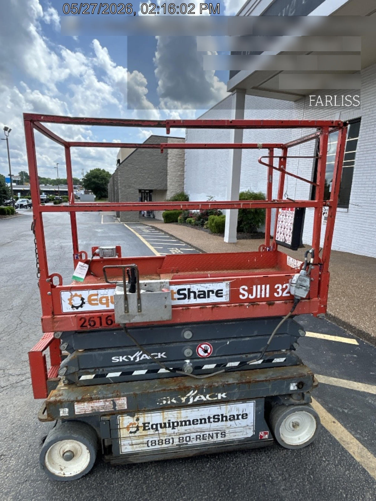 2019 Skyjack SJIII-3219 Stand. w/Trojan Batteries
