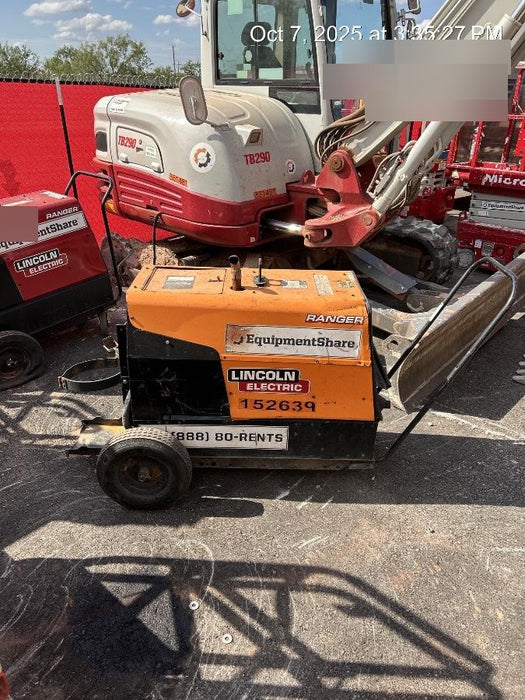 2021 Lincoln Electric Ranger 305 LPG LPG One-Pak (includes undercarriage, tank holder & tank strap) ORANGE