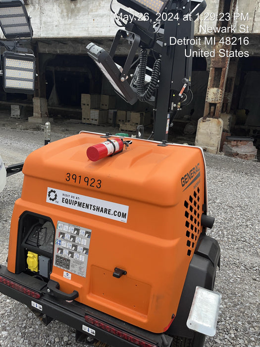 2024 Generac MLT2 Diesel, Flex Switch 120V Input, Powerzone Controller, 
(4) 320W LED Lights, 4kW Generator, 39.9 Gal Fuel Tank, 2" Ball, T3
