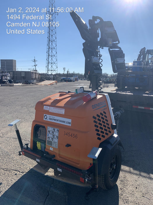 2023 Generac MLT2 Diesel, Flex Switch 120V Input, Powerzone Controller, (4) 320W LED Lights, 4kW Generator, 39.9 Gal Fuel Tank, 2" Ball, T3