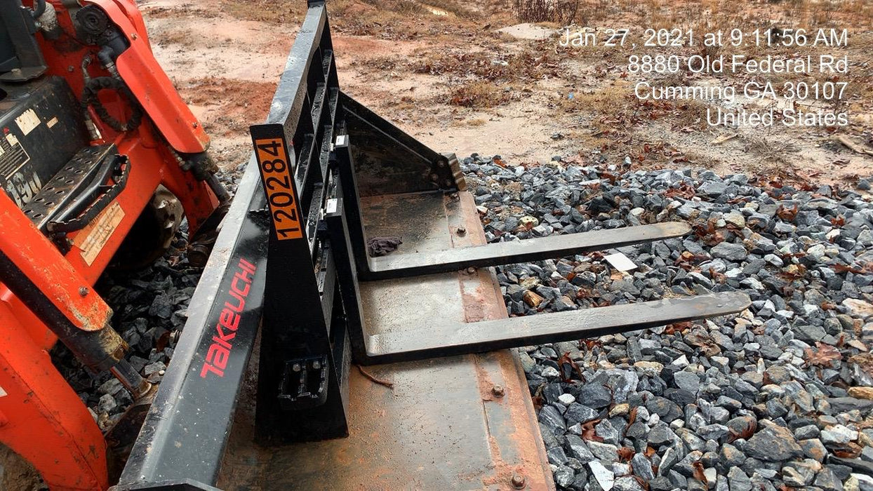 2020 MBD 48" Pallet Fork Frame