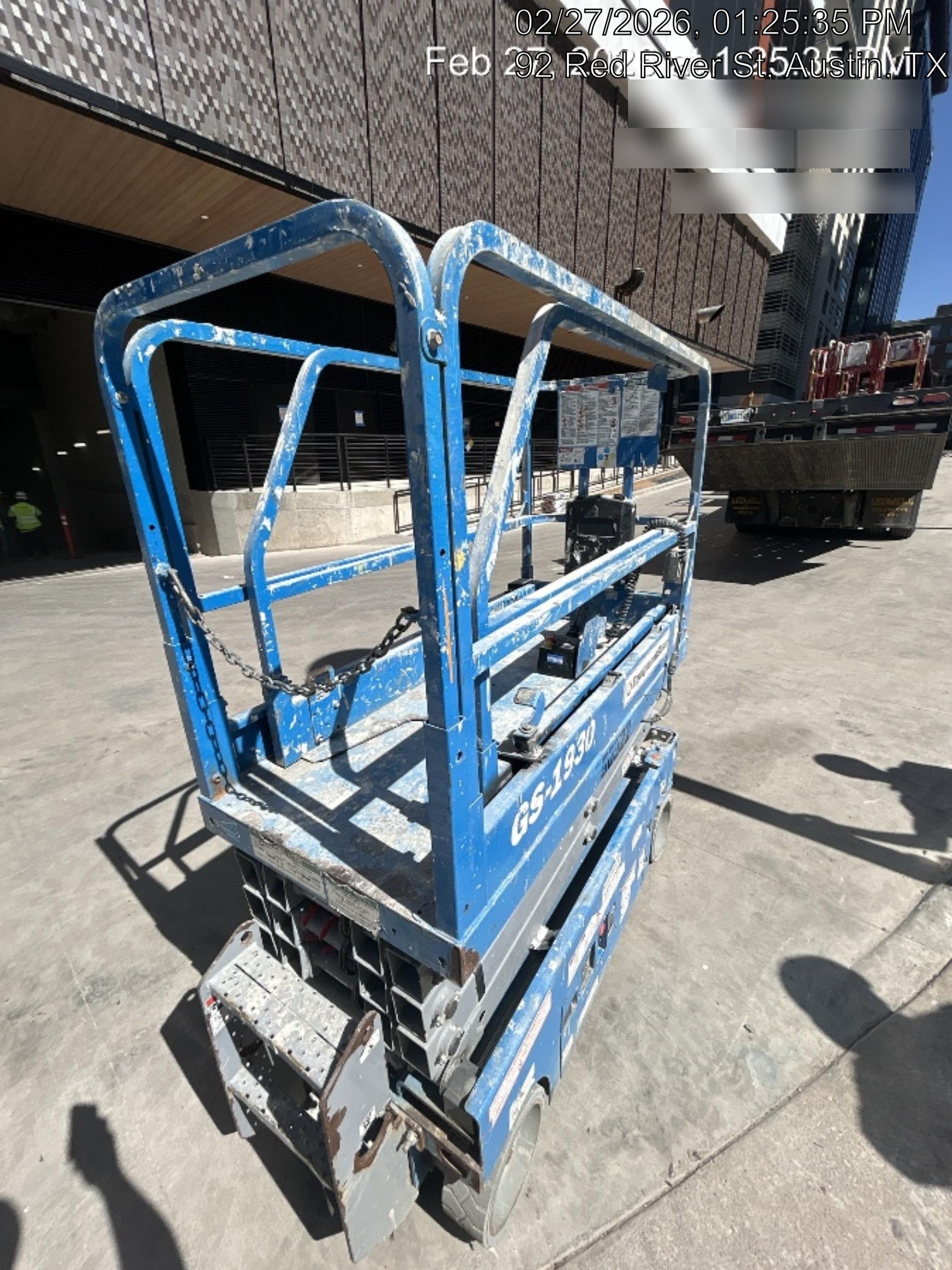 2019 Genie GS-1930 Fixed Rails with Chain Entry