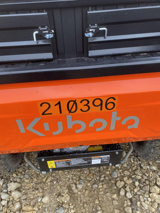 2022 Kubota RTV-X1140W-H Plastic Canopy, Windshield Acrylic Clear, LED Strobe Light, Wire Harness Kit, Back up Alarm