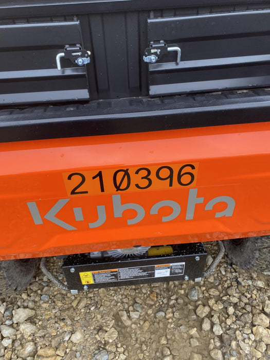 2022 Kubota RTV-X1140W-H Plastic Canopy, Windshield Acrylic Clear, LED Strobe Light, Wire Harness Kit, Back up Alarm