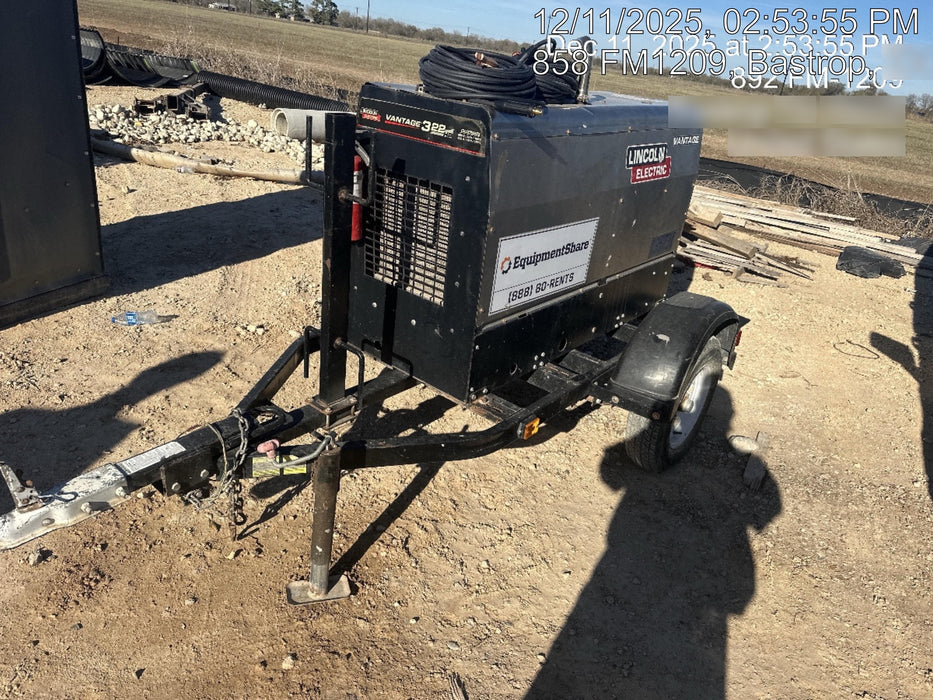 2021 Lincoln Electric Vantage 322 Ready Pak 3