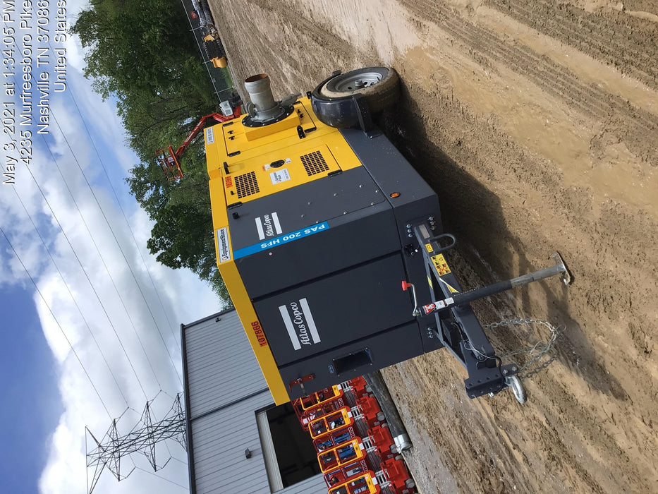 2020 ATLAS COPCO PAS 200 HF CS Enclosed