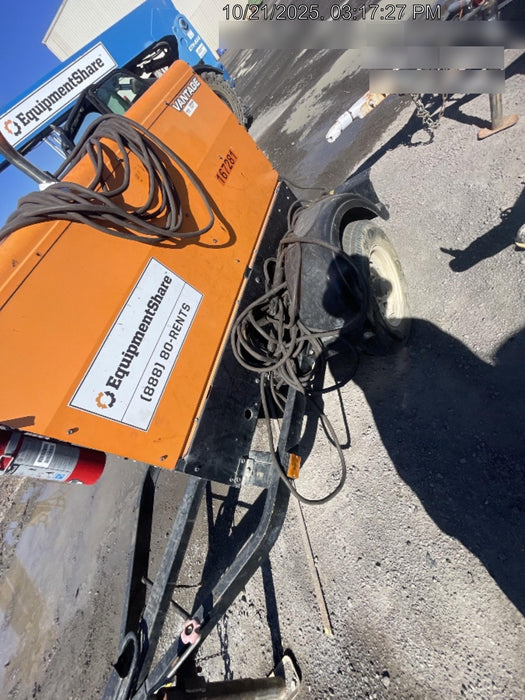 2021 Lincoln Electric Vantage 322 Vantage 322 Ready Pak 3 w/ Decals, ORANGE (includes trailer, cable rack, fender light kit) NO Telematics