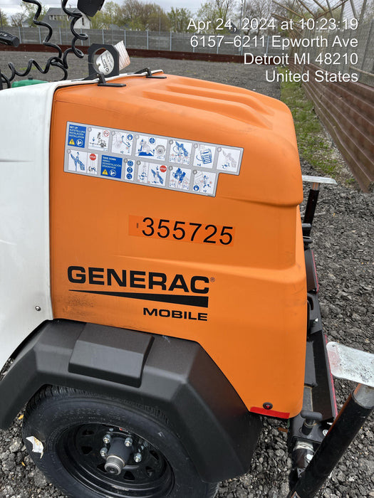 2023 Generac MLT2 Diesel, Flex Switch 120V Input, Powerzone Controller, 
(4) 320W LED Lights, 4kW Generator, 39.9 Gal Fuel Tank, 2" Ball, T3
