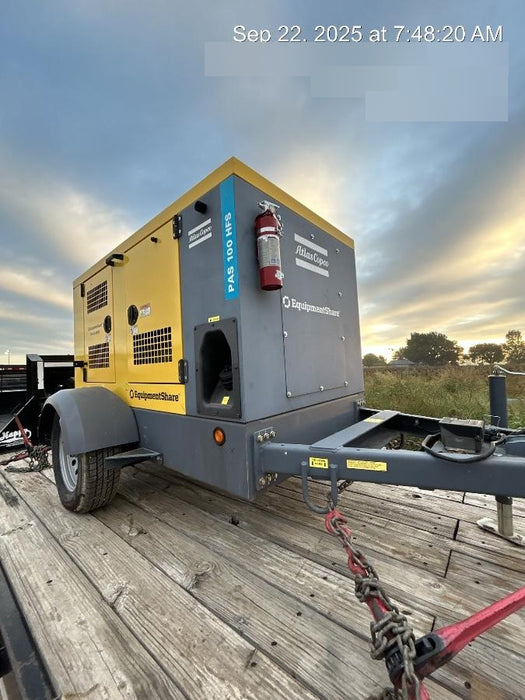 2021 ATLAS COPCO PAS 100 HF CS Enclosed