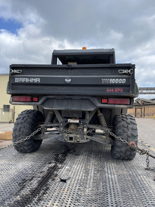 2021 Yanmar YU1000 Canopy, Steel Wheel, Poly WindShield, Beacon, Backup Alarm